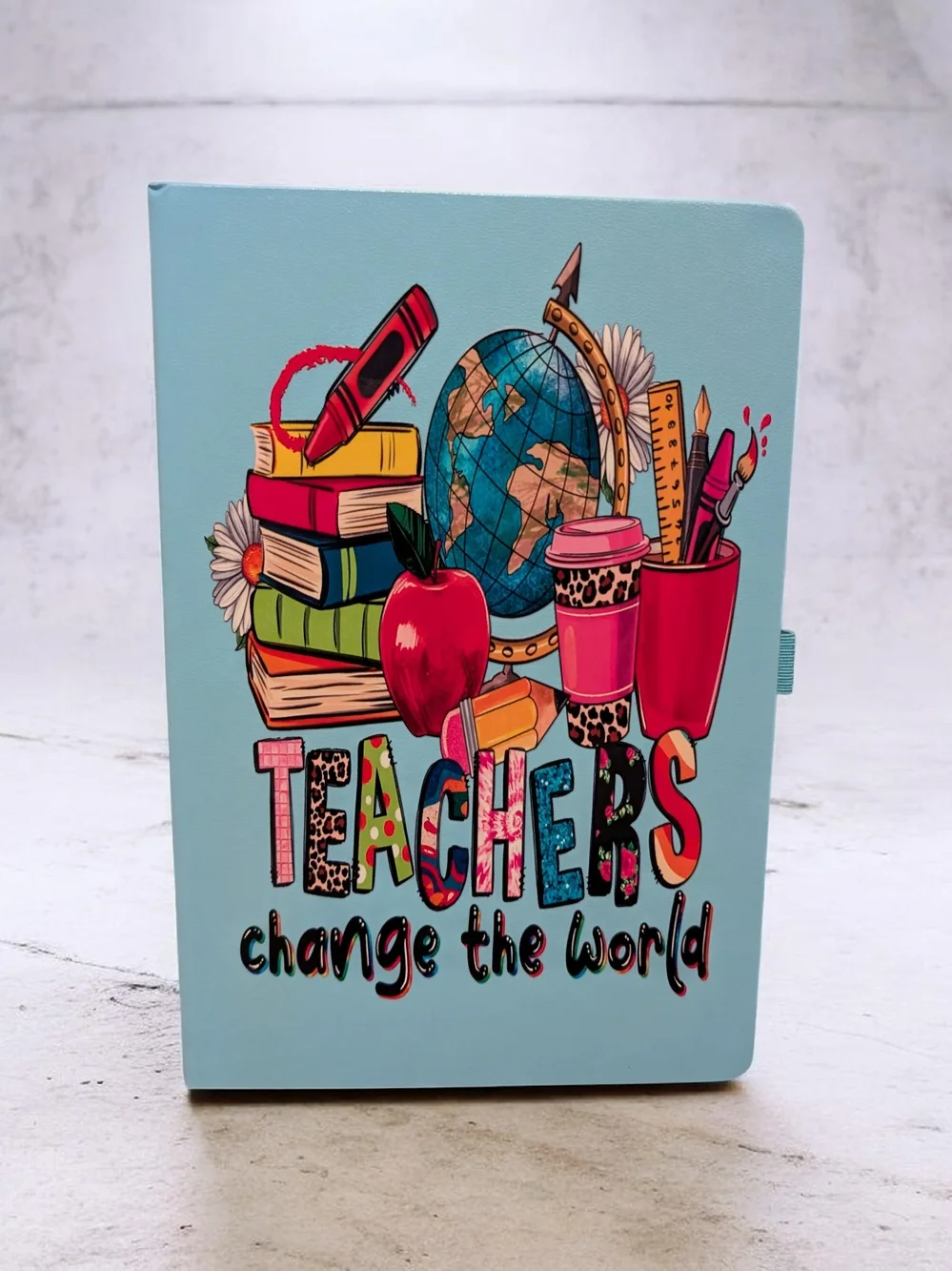 Light Blue Teacher Notebook Journal – 